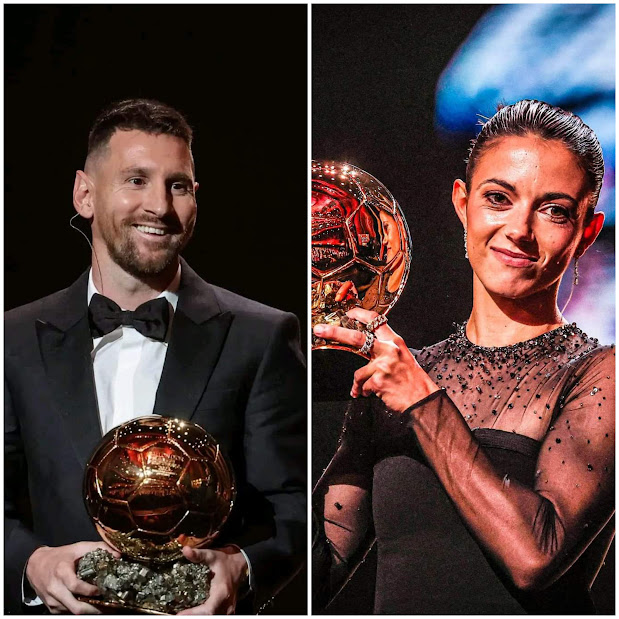 Lionel Messi et Aitana Bonmati