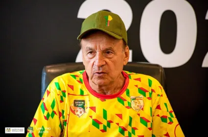 Le sélectionneur des Guépards Gernot Rohr