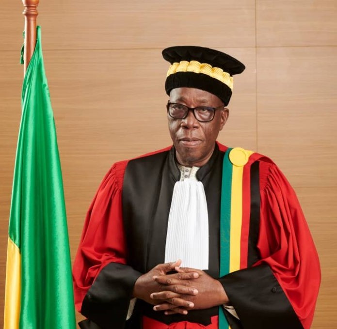Le président de la Cour constitutionnelle du Bénin, le magistrat Razaky Amouda Issifou