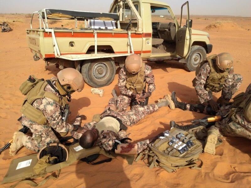 Des soldats nigériens en opération à Tillabéri. Image d'illustration
