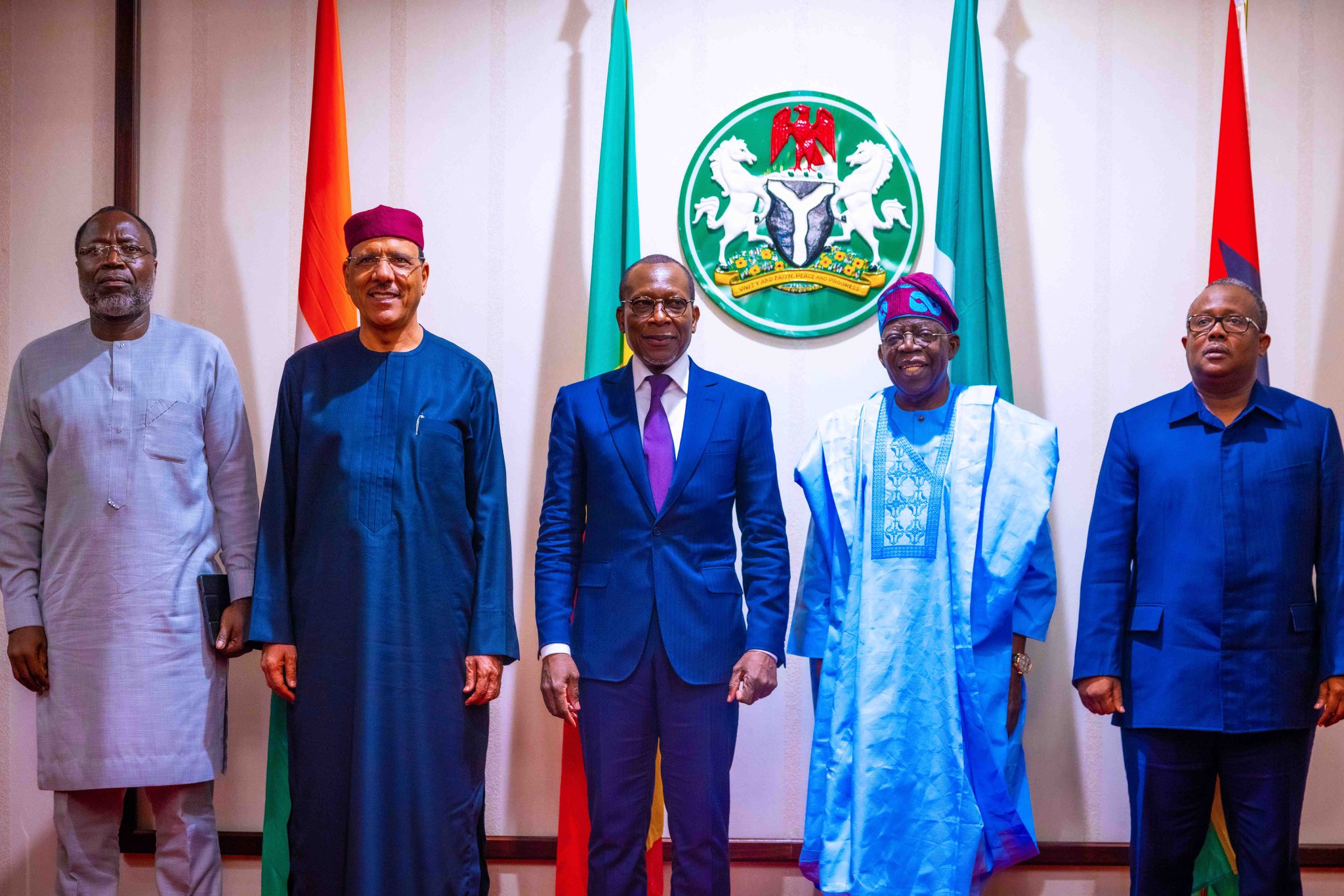 Les présidents béninois, nigérians, nigériens et bissau-guinéens se retrouvent au sommet présidentiel de la troïka+1 au Nigéria