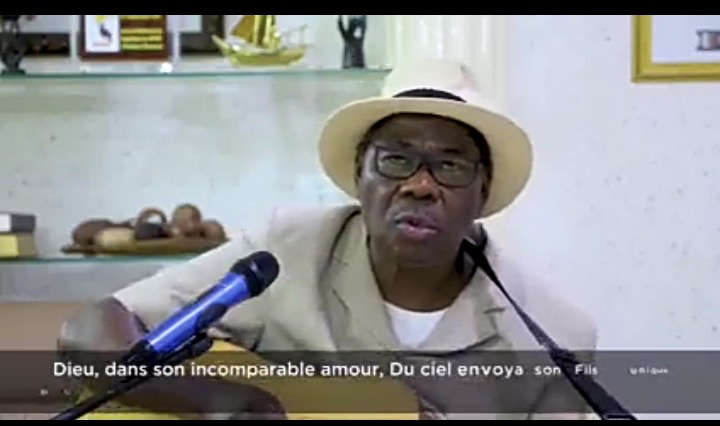 L'ex-président Boni Yayi chante pour l'Eternel à l'occasion de la pâque