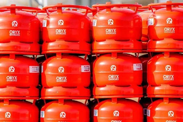 Des bouteilles de gaz domestique