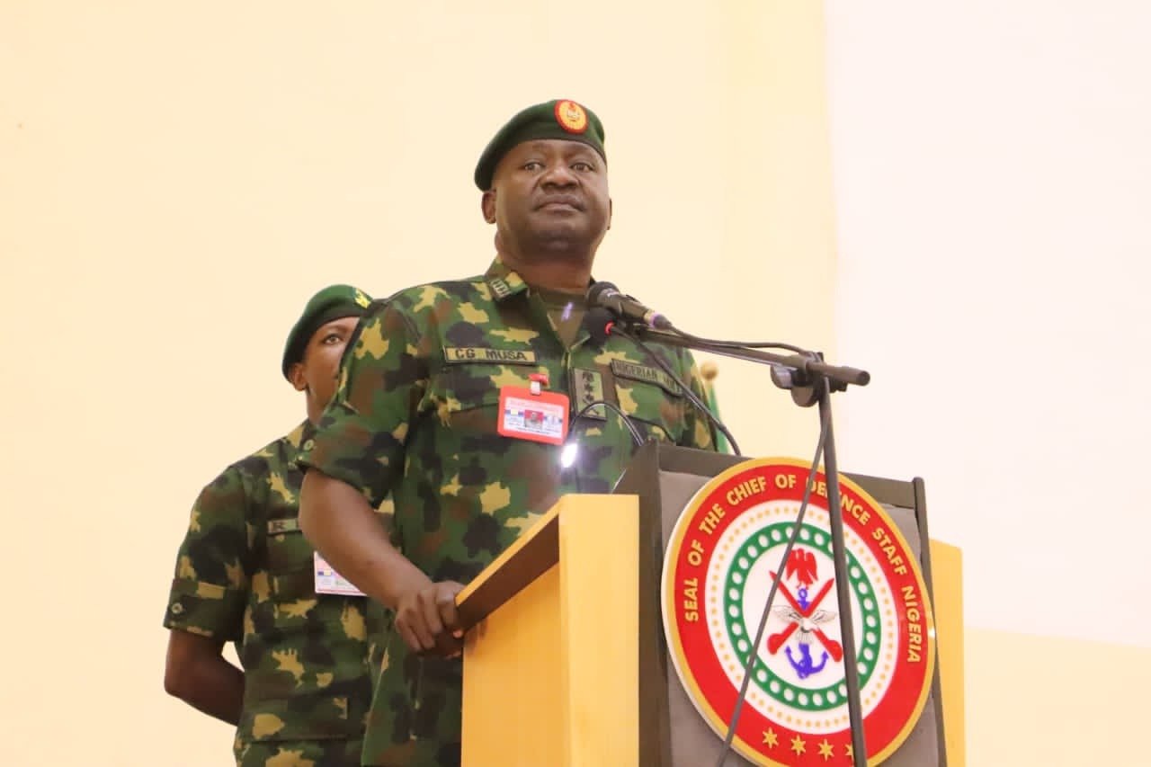 Le chef d'état-major général de l'armée nigériane, Chr