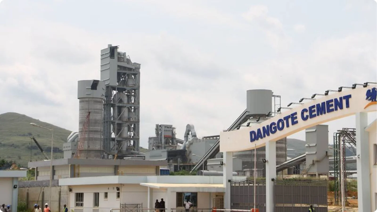 Une cimenterie de Dangoté. Image d'illustration