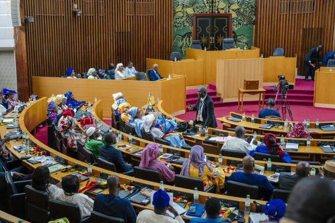Des députés au parlement sénégalais. Image d'illustration