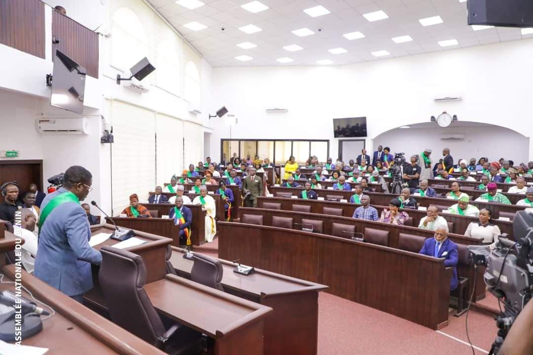 Des députés à l'Assemblée nationale du Bénin