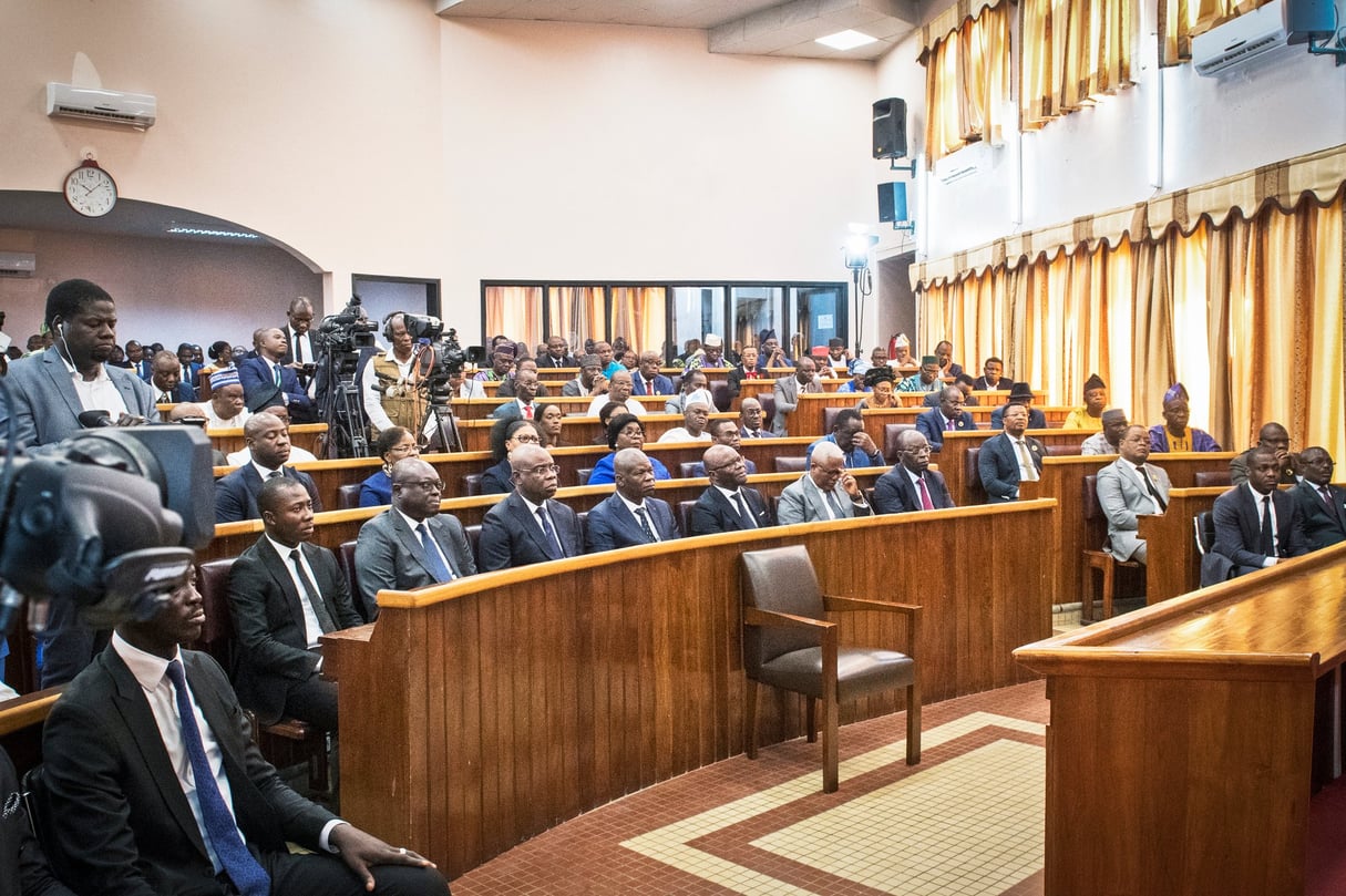 Des députés à l'Assemblée nationale du Bénin