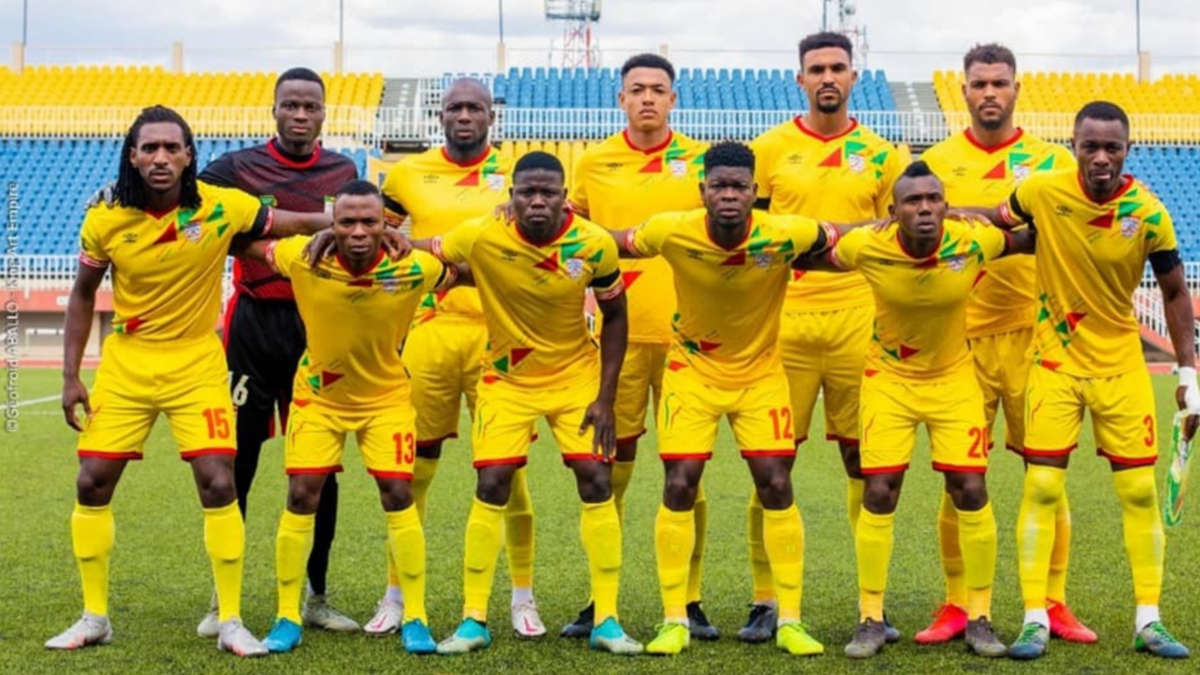 Des joueurs de l'équipe nationale du Bénin anciennement appelée "Les Ecureuils