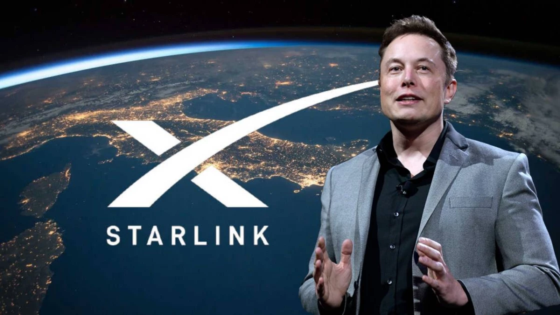Le milliardaire Elon Musk et sa satellite Starlink