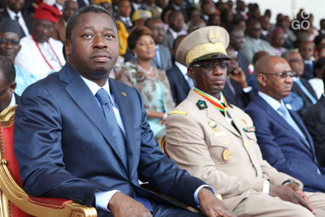 Le président Faure Gnassingbé et le général Félix Aballo Kadangha
