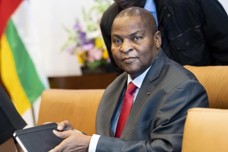 Le président centrafricain, Faustin-Archange Touadéra