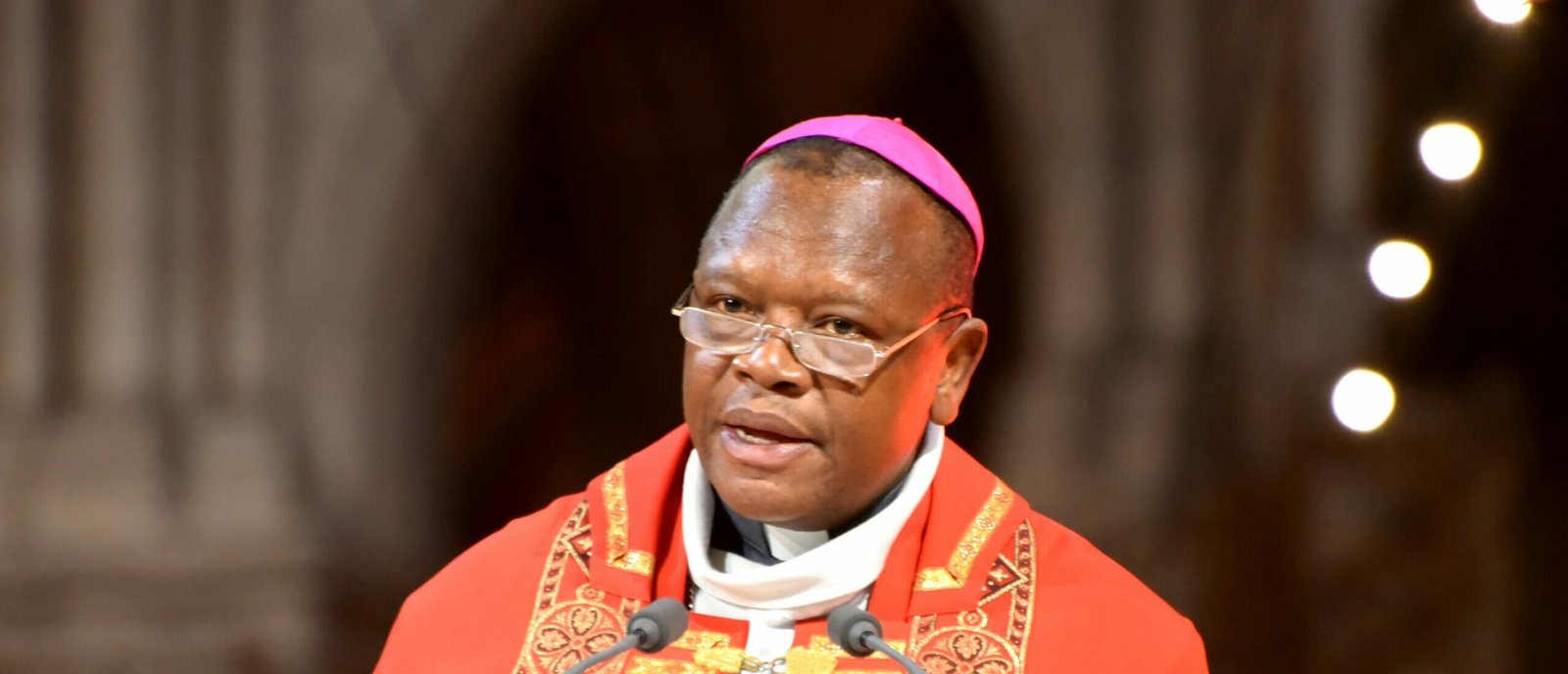 Le Cardinal Fridolin Ambongo