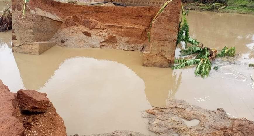 Au Bénin, le pont reliant Guéné à Karimama s'est effondré