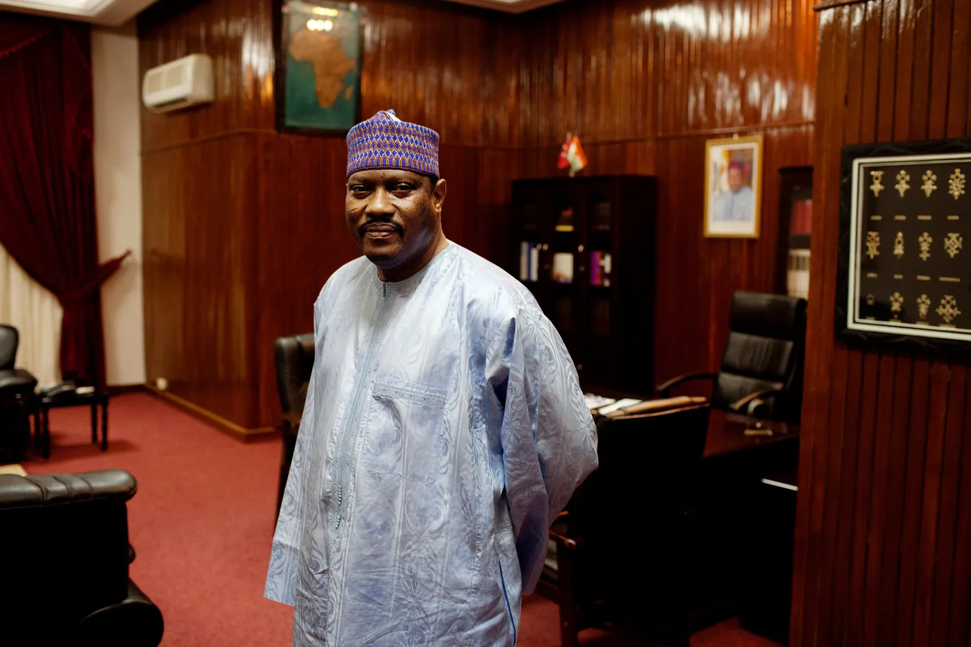 L'ex-premier ministre du Niger Hama Amadou