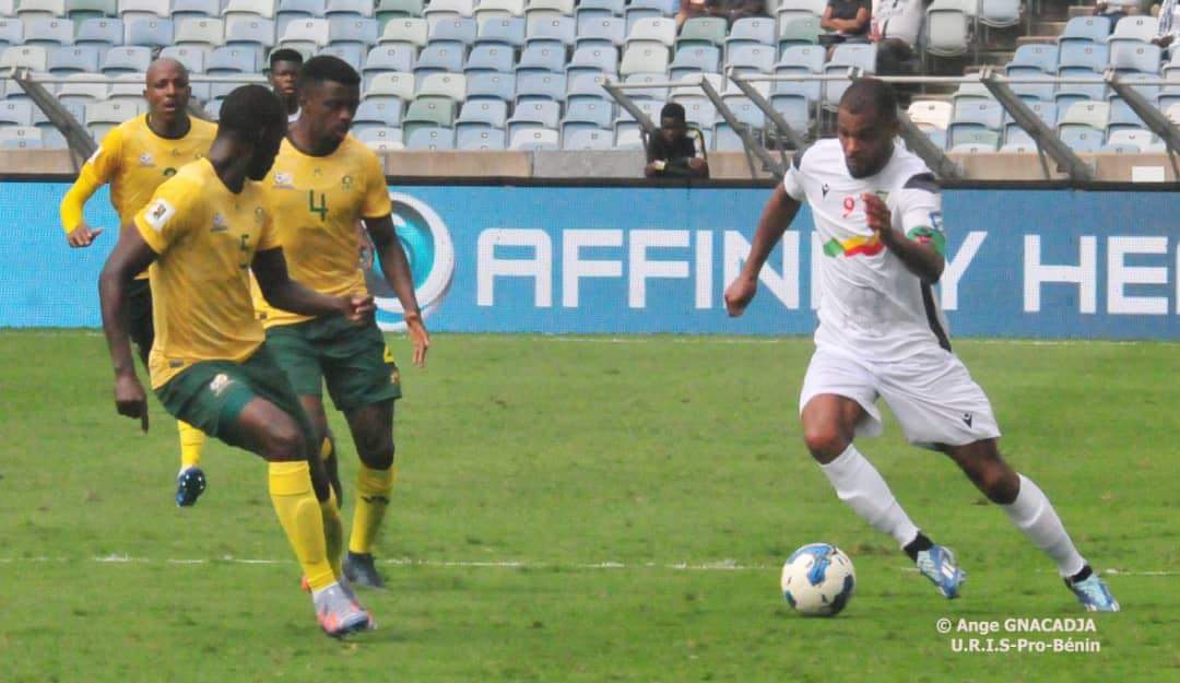 Des Guépards lors du match Bénin vs Afrique du Sud