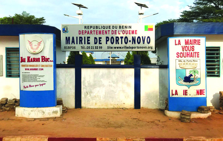 Mairie de Porto-Novo. Illustration