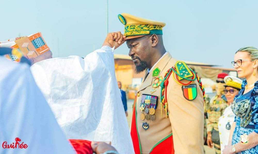 Mamadi Doumbouya se nomme général d'armée