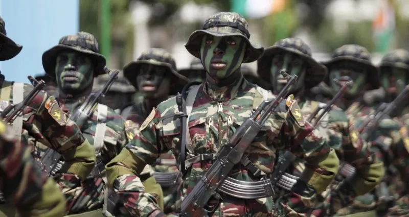 Des militaires ivoiriens. Image d'illustration