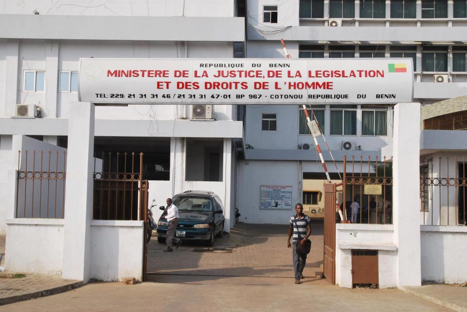 Siège du ministère de la justice à Cotonou