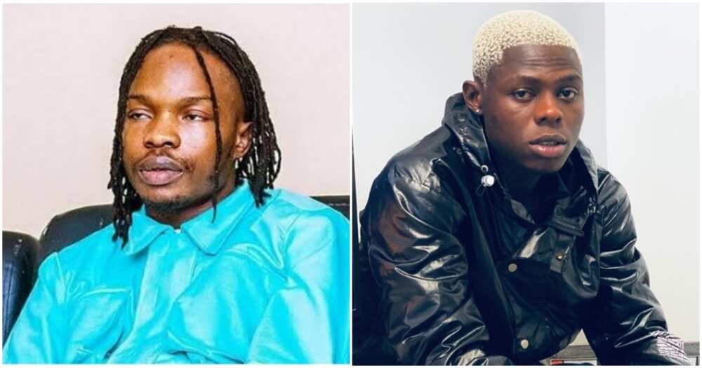 L'artiste Naira Marley et le défunt Mohbad. Image d'illustration