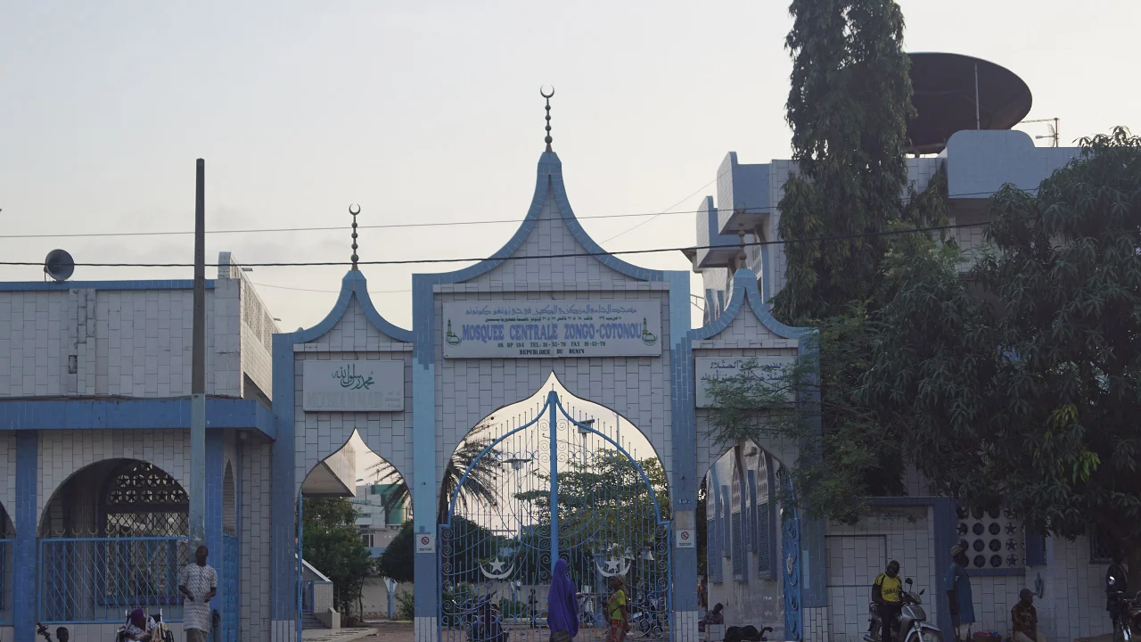 La mosquée centrale de Zongo à Cotonou
