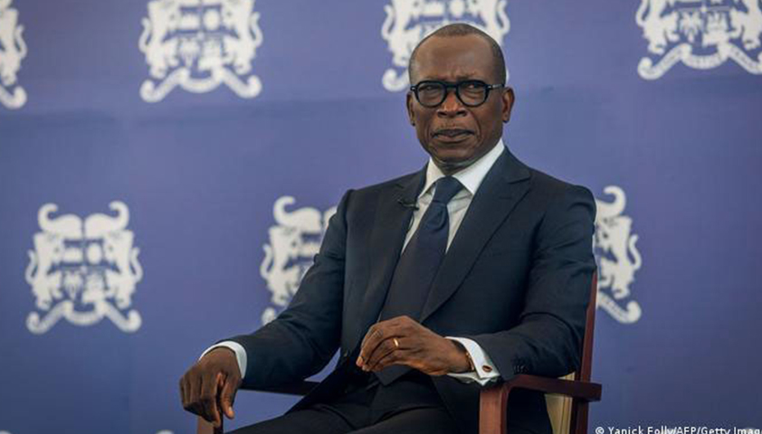 Le président béninois Patrice Talon. © Présidence du Bénin