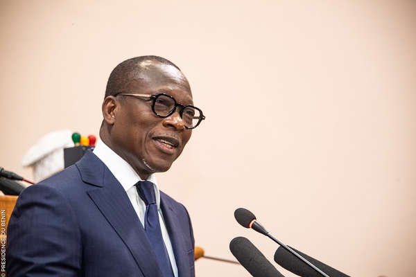 Le chef de l'Etat béninois, Patrice Talon