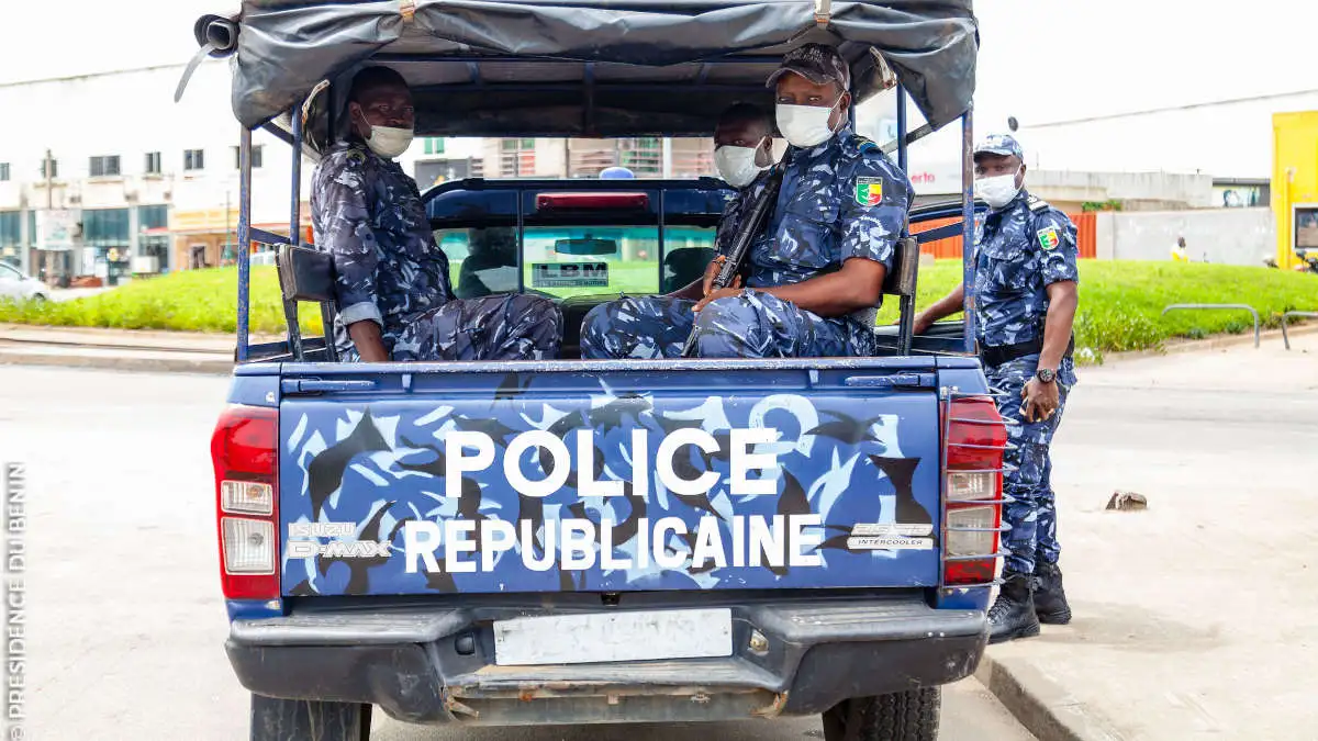 Une patrouille de la police républicaine. Image d'illustration