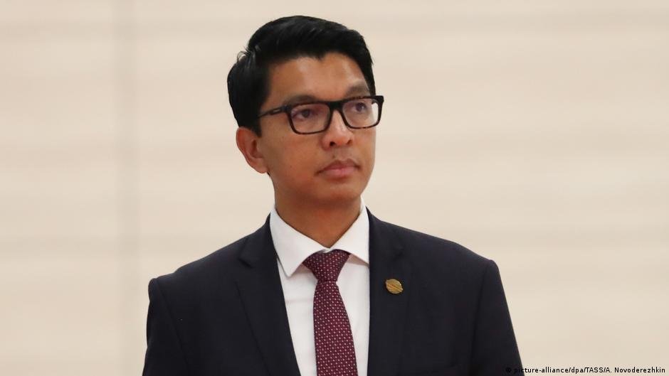 Andry Rajoelina, président malgache