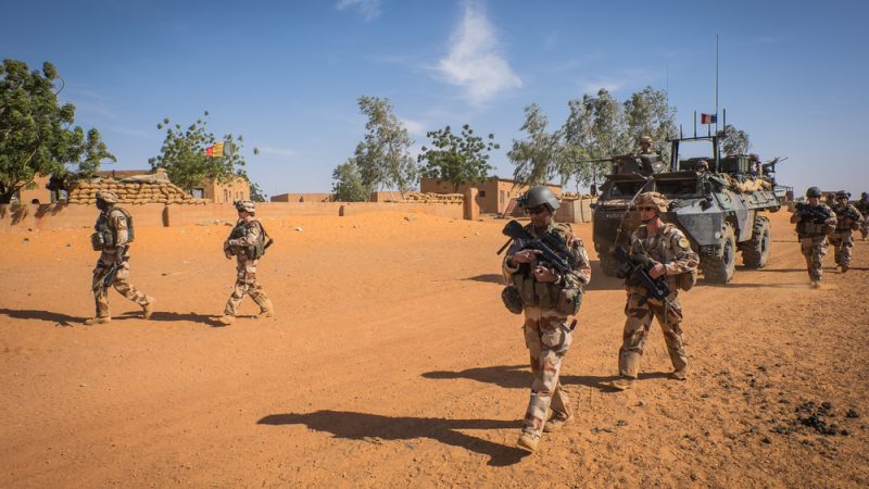 Des soldats européens au Niger