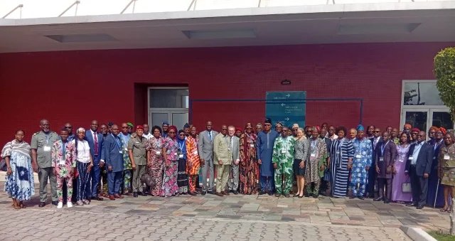 Des participants au symposium
