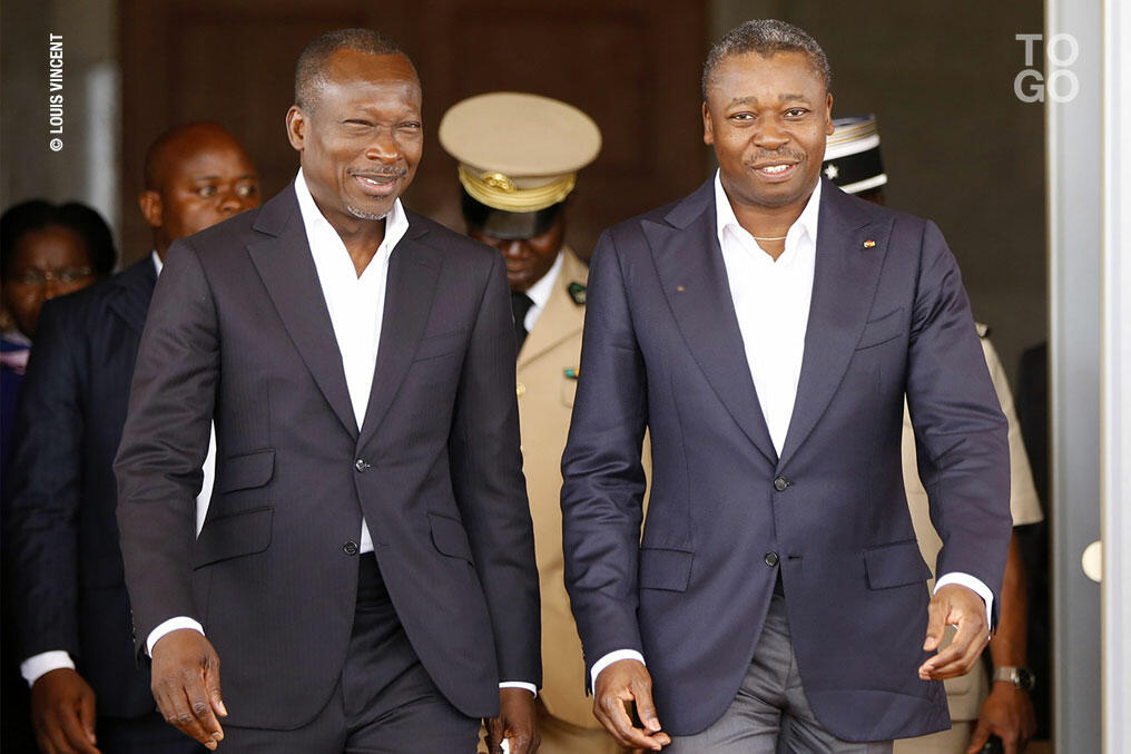 Le président Patrice Talon et son homologue togolais Faure Gnassingbé