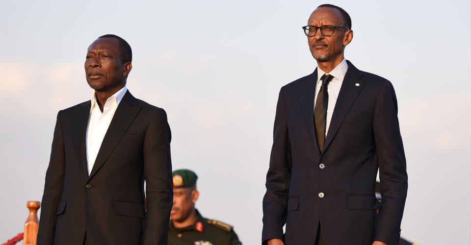 Le président béninois, Patrice Talon et son homologue rwandais, Paul Kagamé. © Présidence du Bénin