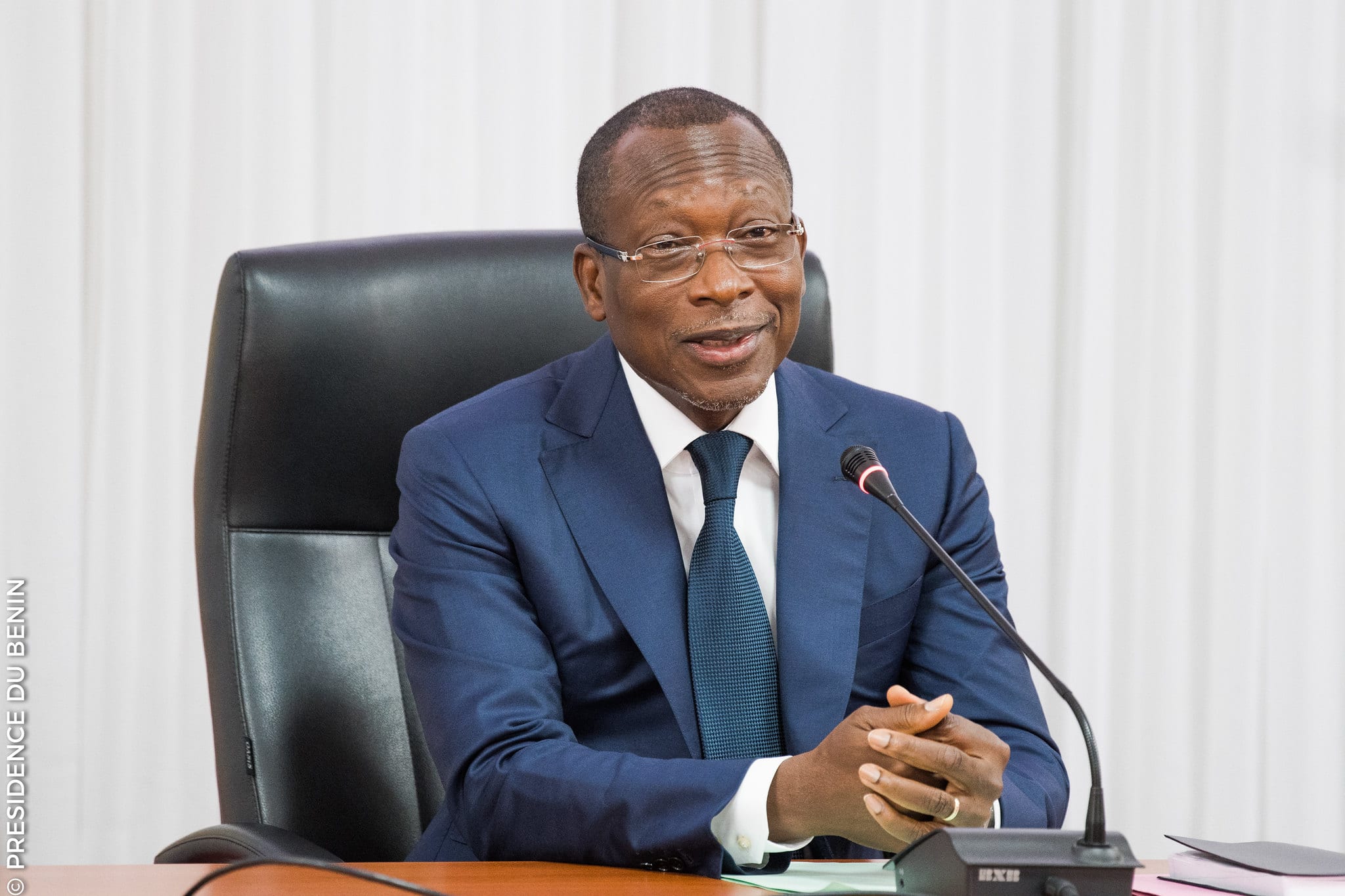 Le président béninois Patrice Talon. © Présidence du Bénin