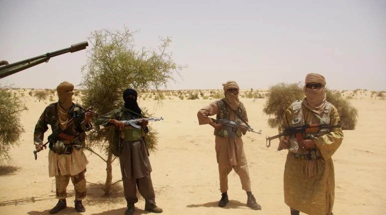 Des terroristes au Sahel. Image d'illustration