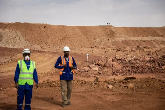 Un site d'exploitation de l'uranium au Niger. Image d'illustration